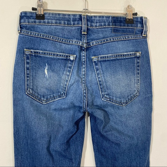 AMO Twist in Dive Bar Anthropologie Low Rise Skinny Jeans 25 - Picture 4 of 6